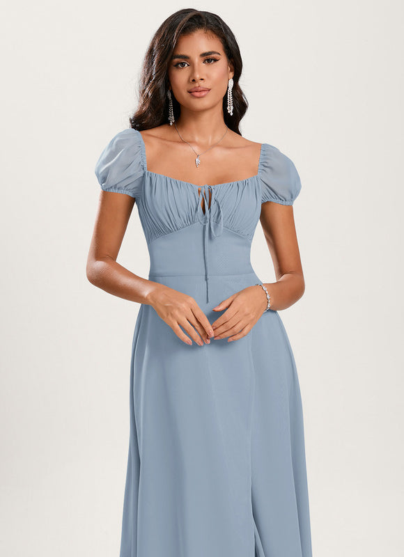 Robe Demoiselle D'Honneur Fluide Mint - gallery 5