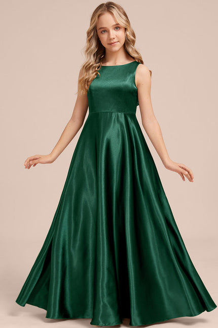 Robe Demoiselle D'Honneur Satinée Junior Chic - gallery 3