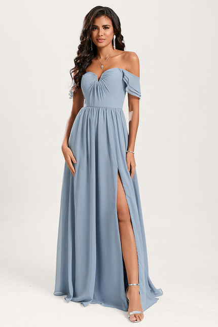 Robe Demoiselle D'Honneur Bordeaux Chic