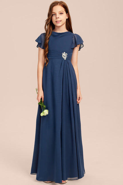 Robe Demoiselle D'Honneur Éclat Azuréal