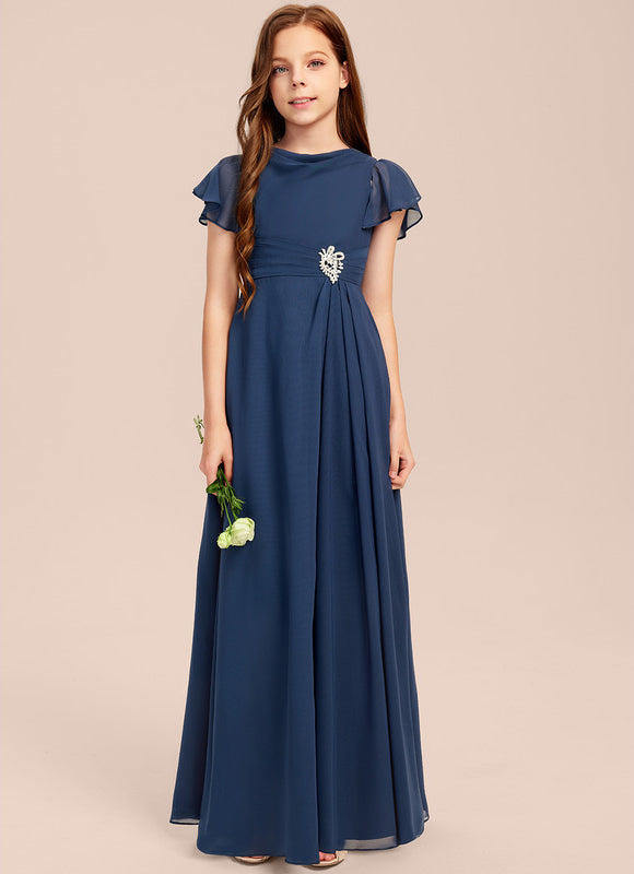 Robe Demoiselle D'Honneur Éclat Azuréal