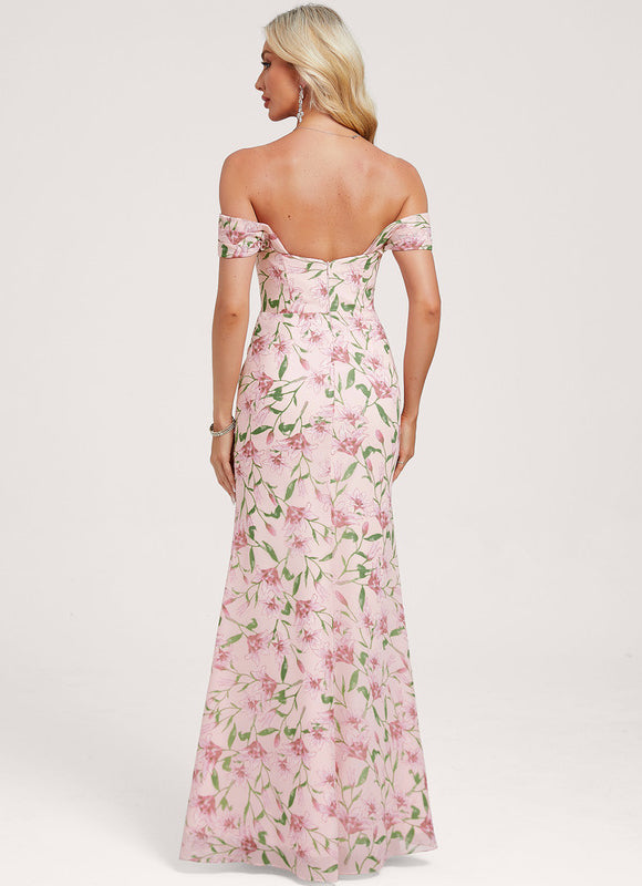 Robe Demoiselle D'Honneur Bordeaux Chic - gallery 4