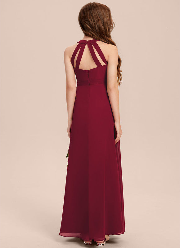 Robe Demoiselle D'Honneur Verte Éthérée - gallery 4