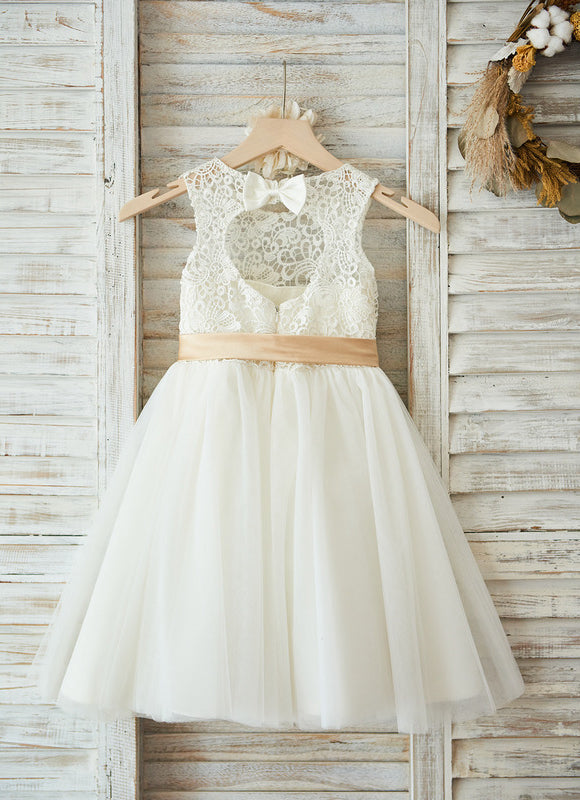 Robe Demoiselle D'Honneur Ivoire - gallery 1