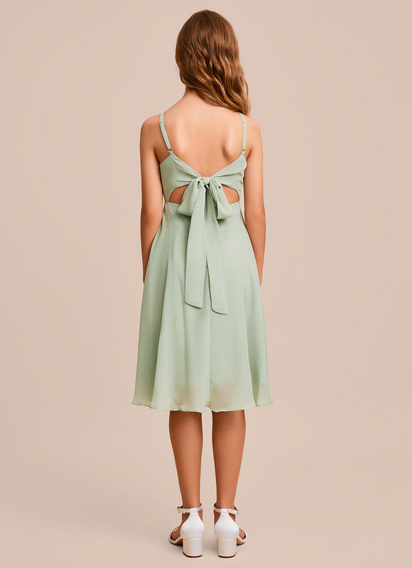 Robe Demoiselle D'Honneur Douceur Menthe - gallery 4