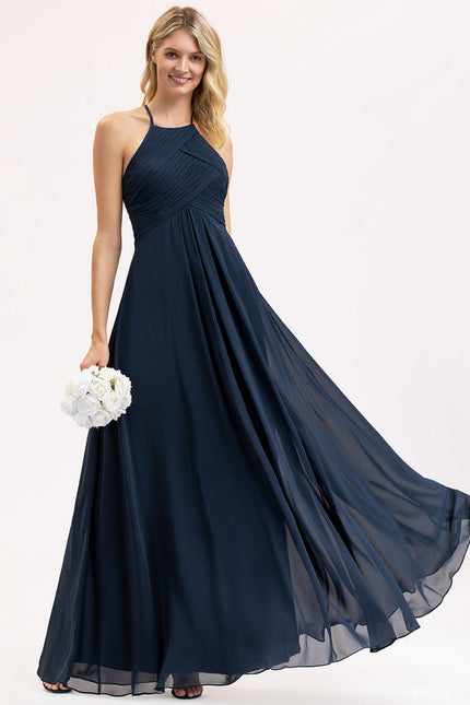 Robe Demoiselle D'Honneur Drapé Aérien