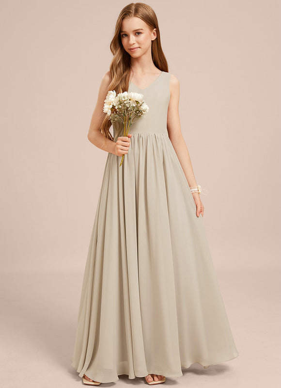 Robe Demoiselle D'Honneur Mousseline Douce - gallery 5