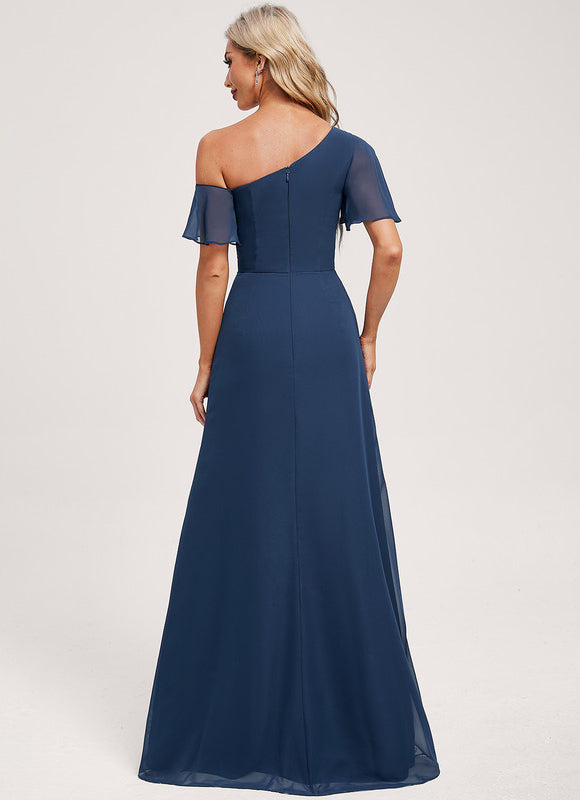 Robe Demoiselle D'Honneur Flottante Chic - gallery 4