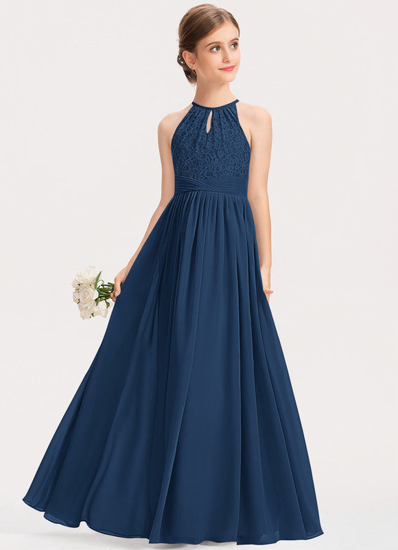 Robe Demoiselle D'Honneur Aérienne Rose