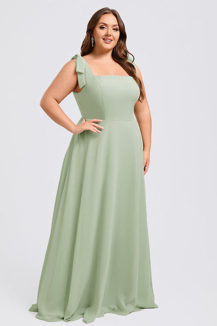 Robe Longue Pastel Demoiselle D'Honneur - gallery 7