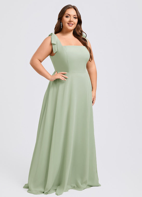 Robe Longue Pastel Demoiselle D'Honneur - gallery 7