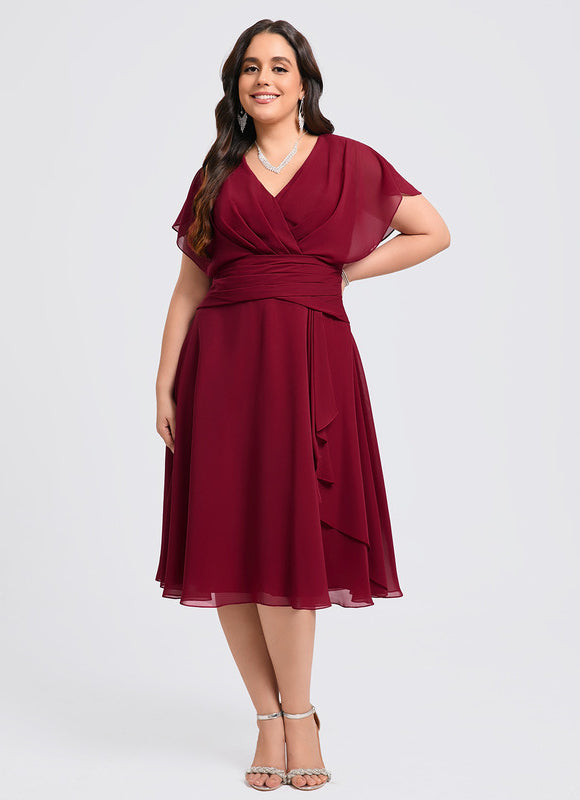 Robe Demoiselle D'Honneur Chiffon Éclat - gallery 7