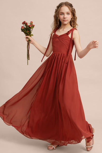 Robe Demoiselle D'Honneur Verte Éthérée - gallery 2