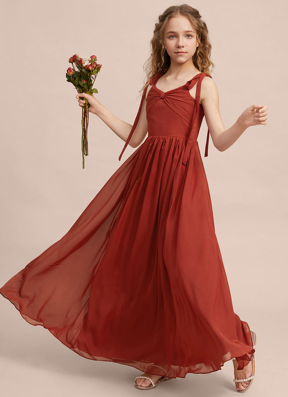 Robe Demoiselle D'Honneur Verte Éthérée - gallery 2