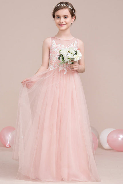 Robe Demoiselle D'Honneur Rose Paillette