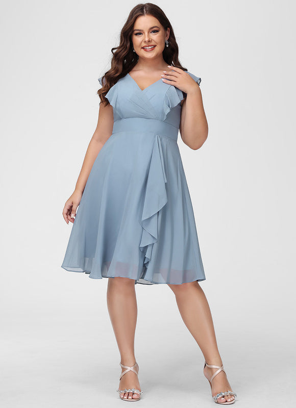 Robe Demoiselle D'Honneur Chiffon Éclat - gallery 6