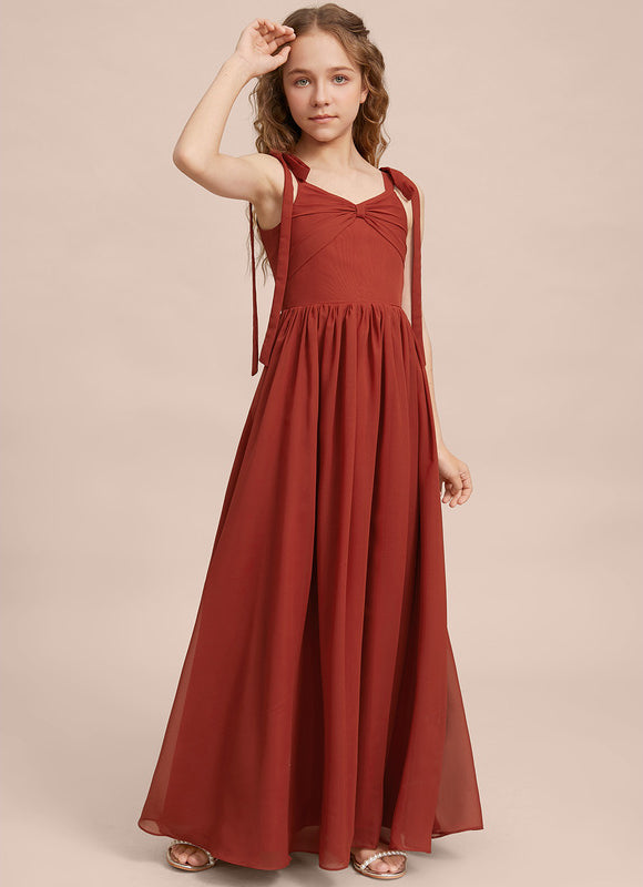 Robe Demoiselle D'Honneur Verte Éthérée