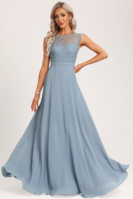 Robe Demoiselle D'Honneur Mousse Poudrée