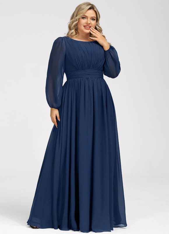 Robe Demoiselle D'Honneur Émeraude Fluide - gallery 7