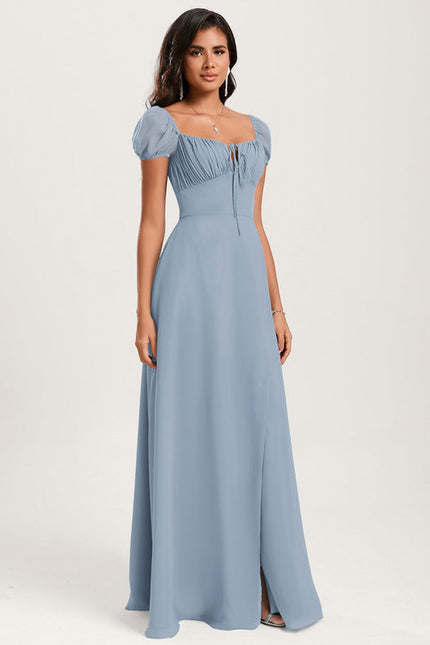 Robe Demoiselle D'Honneur Fluide Mint - gallery 3