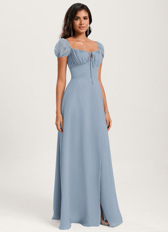 Robe Demoiselle D'Honneur Fluide Mint - gallery 3