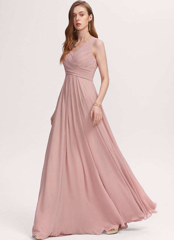 Robe Demoiselle D'Honneur Élégante Bordeaux - gallery 8