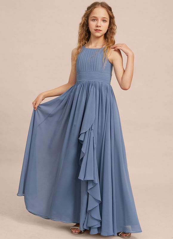 Robe Demoiselle D'Honneur Bleu Douceur - gallery 6