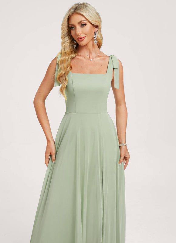 Robe Demoiselle D'Honneur Élégante Mousseuse - gallery 4