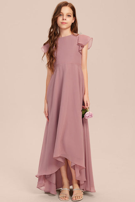 Robe Demoiselle D'Honneur Nuit Marine Fluide - gallery 6