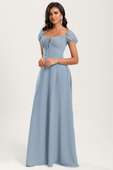 Robe Demoiselle D'Honneur Fluide Mint - gallery 4