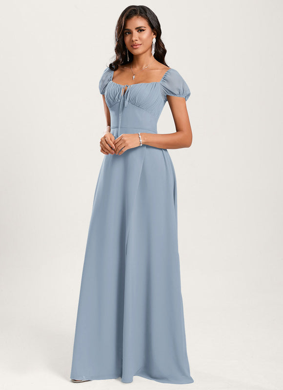 Robe Demoiselle D'Honneur Fluide Mint - gallery 4