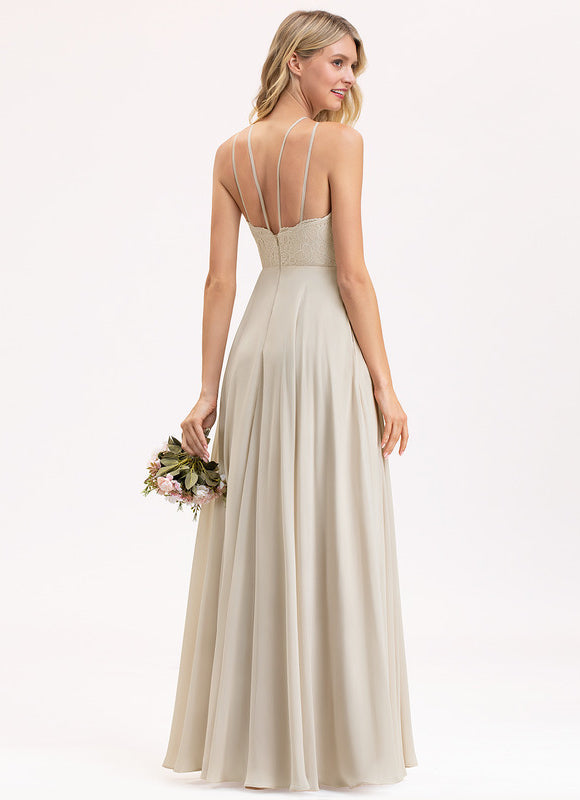 Robe Demoiselle D'Honneur Mousse Poudrée - gallery 1