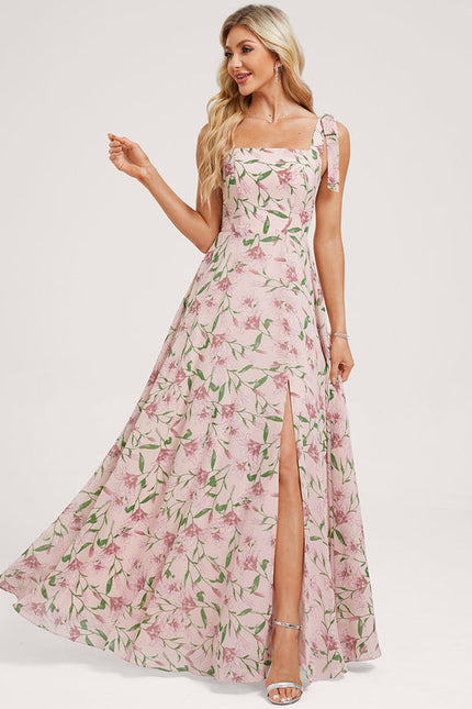 Robe Longue Pastel Demoiselle D'Honneur - gallery 1