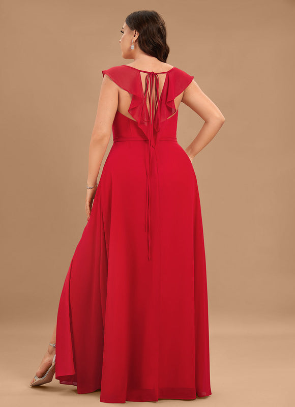 Robe Demoiselle D'Honneur Bordeaux Chic - gallery 8