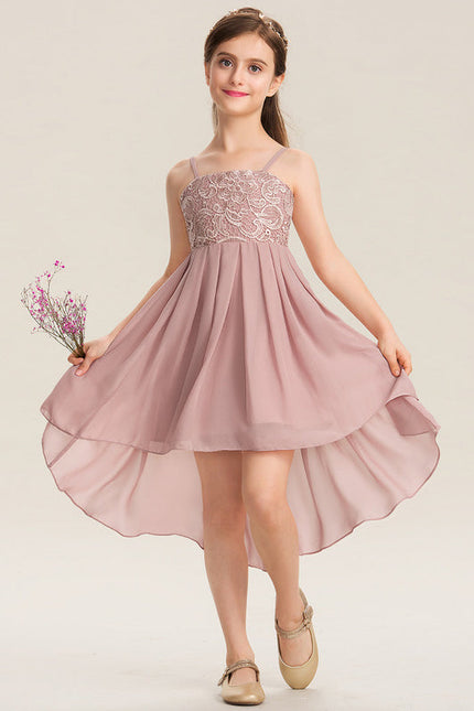 Robe Demoiselle D'Honneur Aérienne Fleurie