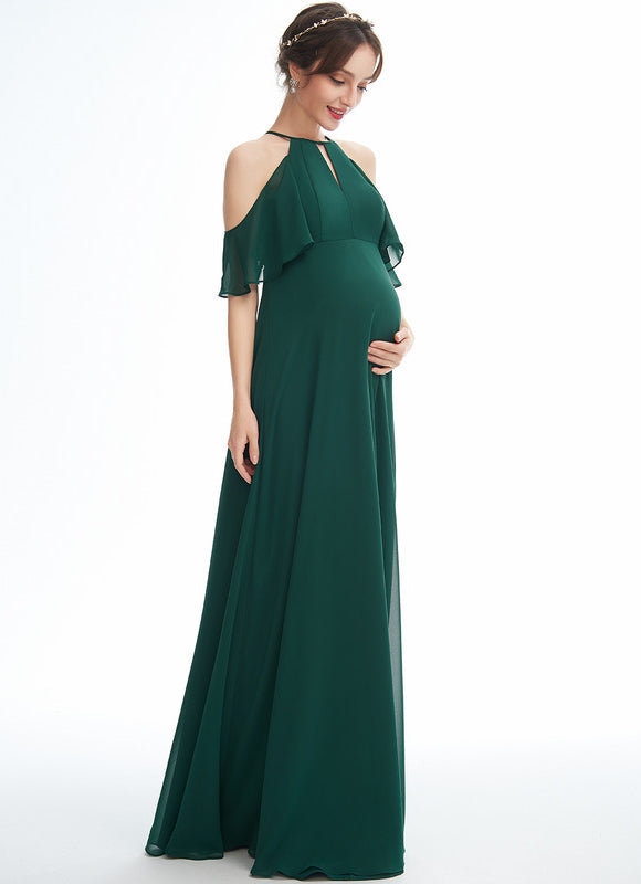 Robe Demoiselle D Honneur Vert Eucalyptus - gallery 3