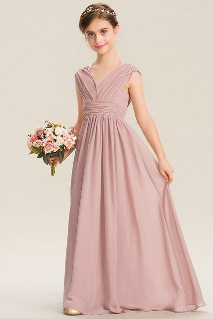 Robe Demoiselle D'Honneur Mousseline Douce - gallery 1