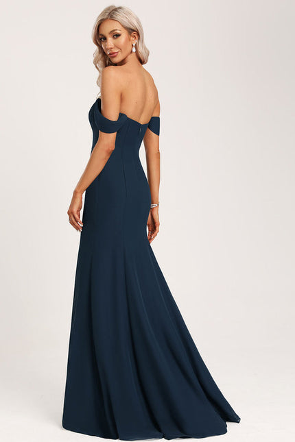 Robe Demoiselle D'Honneur Nuit Profonde Chic - gallery 5