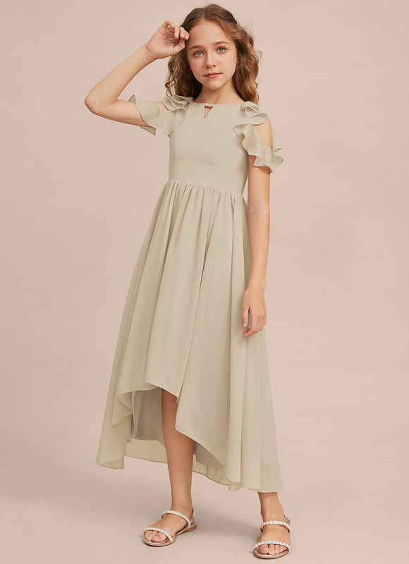 Robe Demoiselle D'Honneur Nuit Marine Fluide - gallery 2