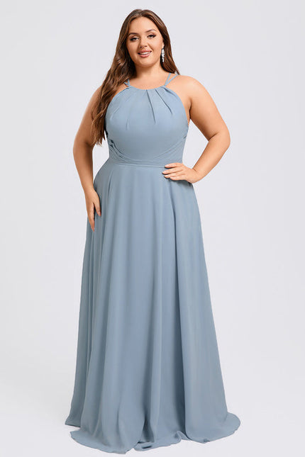 Robe Demoiselle D'Honneur Florale Légère - gallery 7