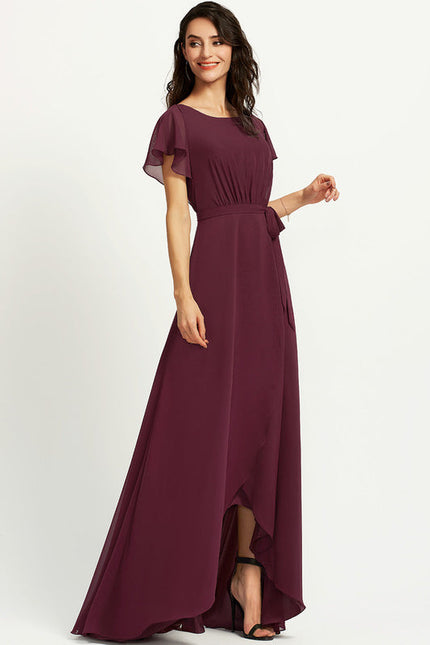 Robe Demoiselle D'Honneur Trapèze Fluidité Élégante - gallery 2