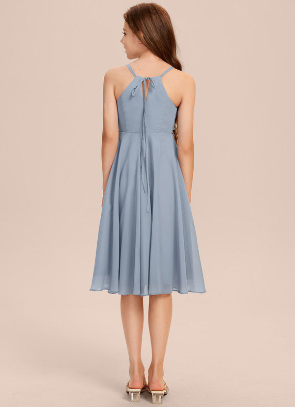 Robe Demoiselle D'Honneur Éclat Vert Éthéré - gallery 3