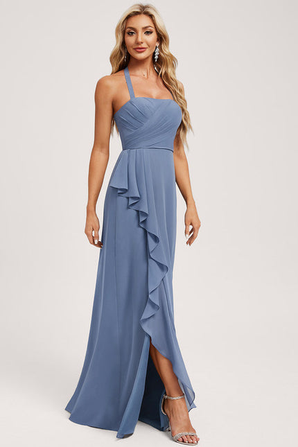 Robe Demoiselle D'Honneur Florale Légère - gallery 1