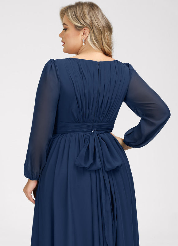 Robe Demoiselle D'Honneur Émeraude Fluide - gallery 4