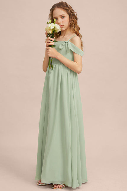 Robe Demoiselle D'Honneur Longue Épure - gallery 5