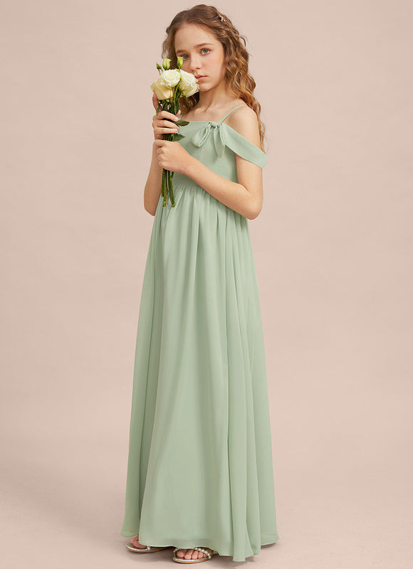 Robe Demoiselle D'Honneur Longue Épure - gallery 5