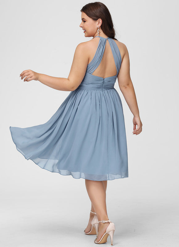 Robe Courte Demoiselle D'Honneur Femme - gallery 9