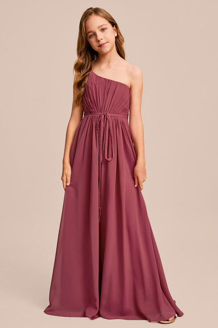 Robe Demoiselle D'Honneur Vert Poudré Élégant - gallery 5