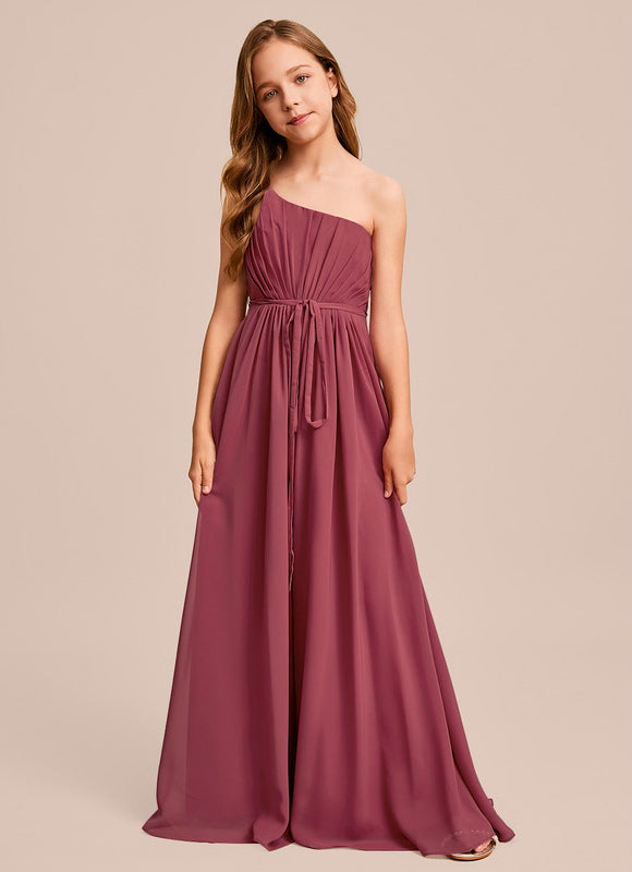 Robe Demoiselle D'Honneur Vert Poudré Élégant - gallery 5