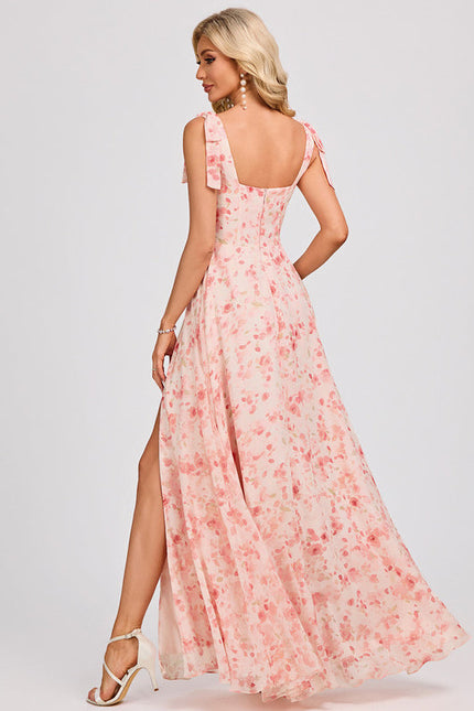 Robe Longue Pastel Demoiselle D'Honneur - gallery 5